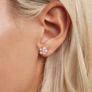925 Sterling Silver Multi-Color Enamel Pavé CZ Earrings-8