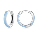 925 Sterling Silver Enamel Oxidized Earrings for Women-2