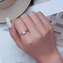 925 Sterling Silver Love CZ Ring for Women-6