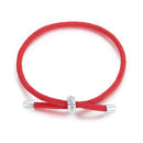 925 Sterling Silver and White Gold Plated Rope Bracelet for Men-4