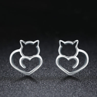 925 Sterling Silver Oxidized Earrings - 0