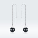 925 Sterling Silver Earrings with Quality Shell Pearl for Women-4