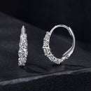 925 Sterling Silver Moissanite Earrings 13*4mm for Women-3