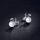 925 Sterling Silver Earrings with Quality Shell Pearl-6