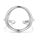 925 Sterling Silver Oxidized 1.8mm Wide Ring-1