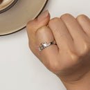 925 Sterling Silver Pavé Setting CZ Ring - Width 1.5-6.5mm for Women-5