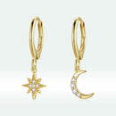 925 Sterling Silver Earrings with Pavé Setting CZ for Women-4