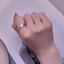 925 Sterling Silver Oxidized 6mm Ring-7