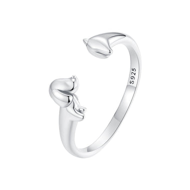 925 Sterling Silver Oxidized 1.8mm Width Elegant Style E Ring