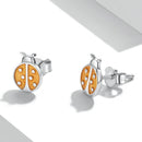 S925 Sterling Silver Enamel Earrings for Women-3