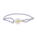 925 Sterling Silver Plated Platinum Deep Seashell Bracelet 24cm Adjustable for Women-3