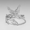 925 Sterling Silver White Gold Plated Rings-3