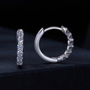 925 Sterling Silver 2.0mm Moissanite Earrings for Women-3