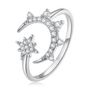 925 Sterling Silver Pavé Setting CZ Ring-4