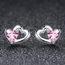 925 Sterling Silver Earrings with Pavé Setting CZ for Women-2