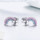 925 Sterling Silver Earrings with Pavé Setting CZ-2