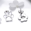 925 Sterling Silver Platinum Plated Earrings for Women-5