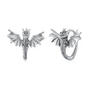 925 Sterling Silver Oxidized Silver Earrings for Women-1