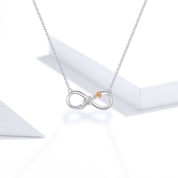 925 Sterling Silver Necklace 40-45cm for Women