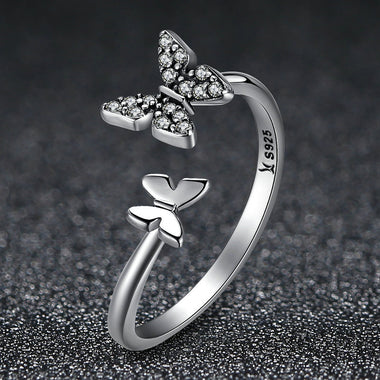 925 Sterling Silver Engagement Ring for Women