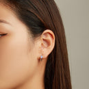 925 Sterling Silver Translucent Opal Earrings for Women-5