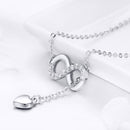 925 Sterling Silver Adjustable Necklace 38-45cm for Women-6