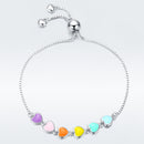 925 Sterling Silver Adjustable 26cm Bracelet-5