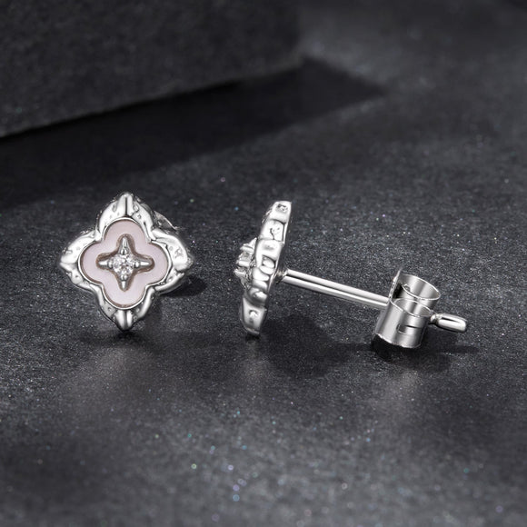 925 Sterling Silver Moissanite 0.8cm Earrings for Women