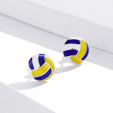 925 Sterling Silver Oxidized Enamel Earrings for Women - 0