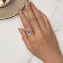925 Sterling Silver Enamel Process Pavé Setting CZ Ring for Women-7