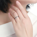 925 Sterling Silver 0.6CM Width Ring Size 6 for Women-5