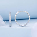 925 Sterling Silver Earrings with Pavé Setting CZ for Women-3
