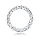 925 Sterling Silver Moissanite 0.1ct Ring Size 6 for Women-3