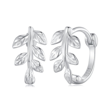 S925 Sterling Silver Earrings for Women 12x7mm - 0