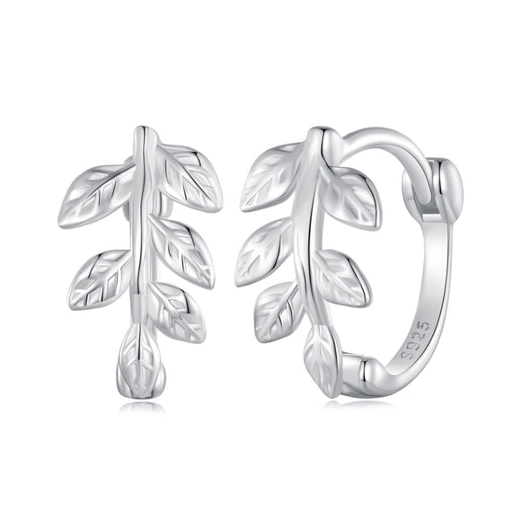 S925 Sterling Silver Earrings for Women 12x7mm