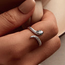 925 Sterling Silver Pavé Setting CZ Ring-6