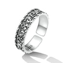 925 Oxidized Silver 0.5cm Ring-2