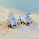 925 Sterling Silver Enamel Plated White Gold Ring for Women-3