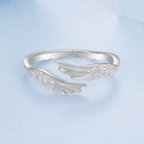 925 Sterling Silver White Gold Plated 0.2cm Ring for Women-3