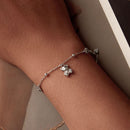 925 Sterling Silver Bracelet with Pavé Setting CZ, 150+60mm Length for Women-7