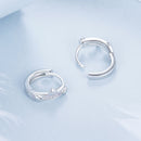 925 Sterling Silver Nano Opal Earrings for Women - White Gold Plated - 12x5mm-5