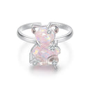 925 Sterling Silver Ring with Pavé Setting CZ for Women-2
