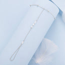 925 Sterling Silver White Gold Plated Bracelet with Pavé Setting CZ for Women-2