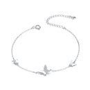 925 Sterling Silver Pavé Setting CZ Bracelet for Women-1