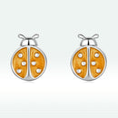 S925 Sterling Silver Enamel Earrings for Women-4