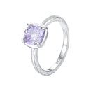 925 Sterling Silver Ring with Pavé Setting CZ, Size 6.0-3