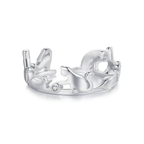 925 Sterling Silver Pavé Setting CZ Ring - Width 1.5-6.5mm for Women