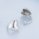 S925 Oxidized Silver 11mm Earrings for Women-5