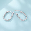 925 Sterling Silver Hoop Earrings for Women-4
