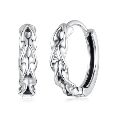 925 Sterling Silver Earrings for Women with Oxidized Finish - 0